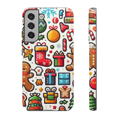 Festive Christmas Icons Pattern – Samsung Galaxy Series Case