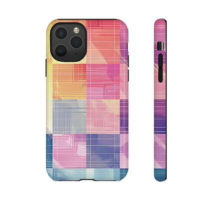 Pastel Panache Watercolor Plaid Case