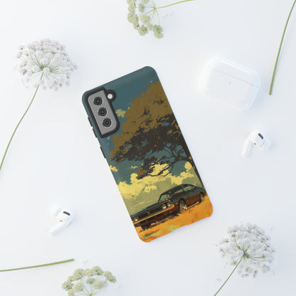 Retro Road Trip Vintage Car iPhone Case