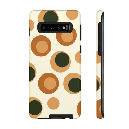 Retro Earthy Circles - Samsung Galaxy Case