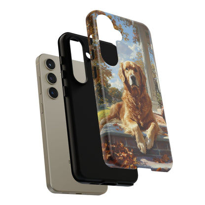 Golden Retriever Autumn Serenity - Samsung Galaxy Series Case