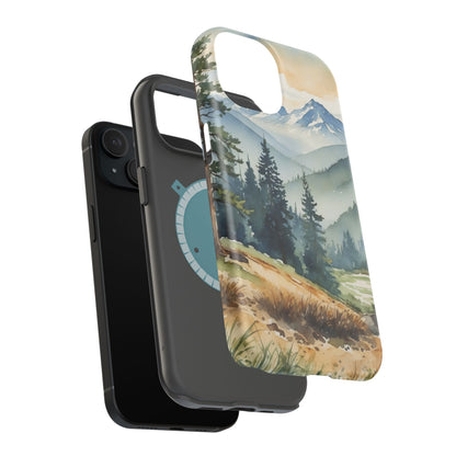 Tranquil Mountain Escape - MagSafe iPhone Case