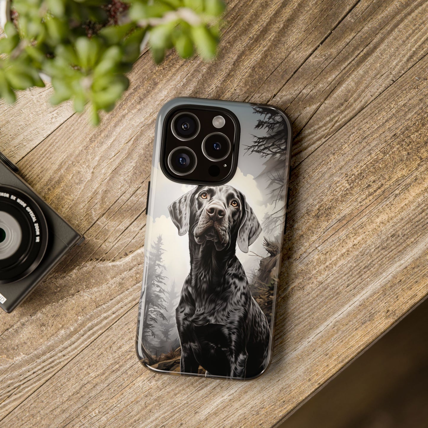 German Shorthair Pointer Phone Case - Tough & Durable with Dual Layer Protection!