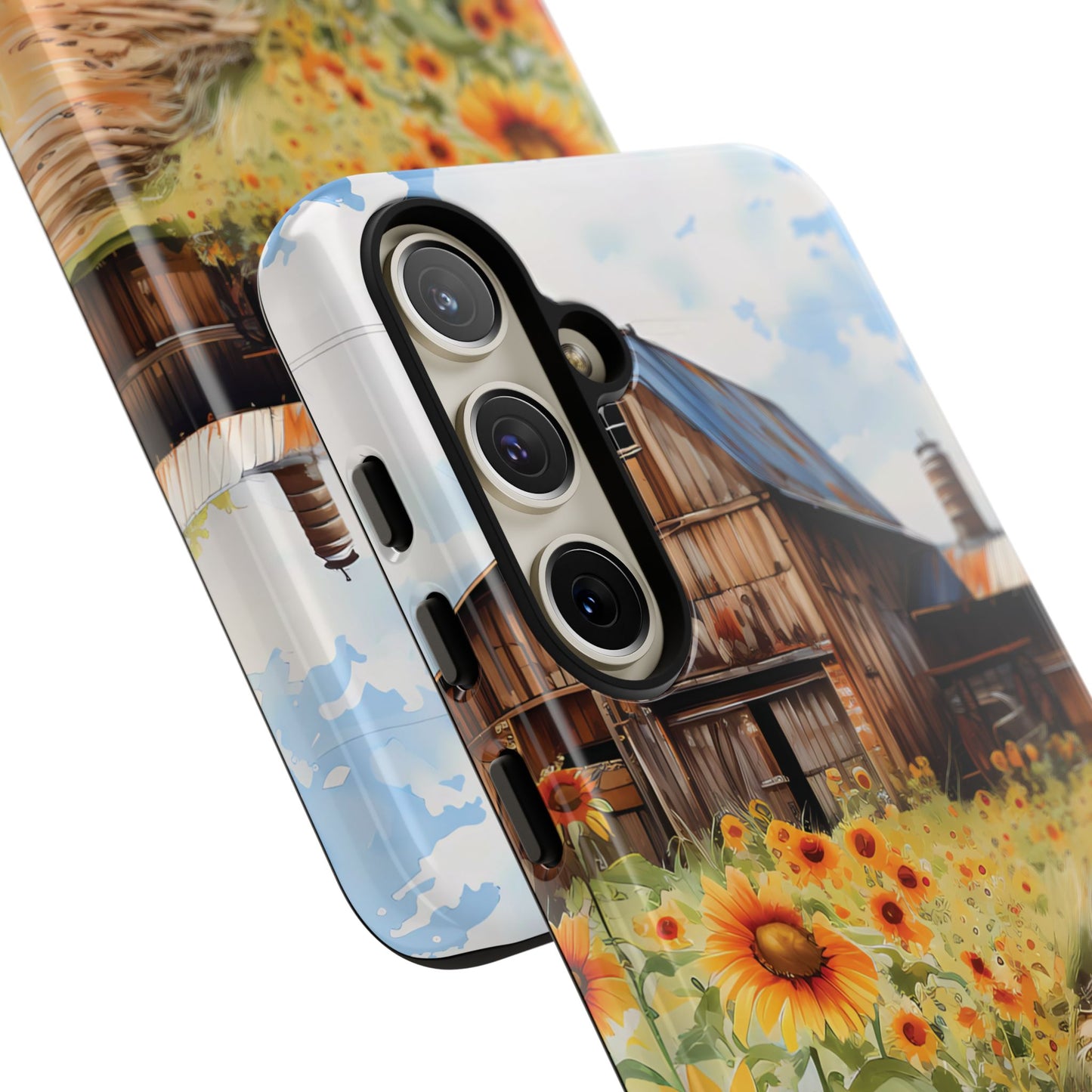 Sunflower iPhone Case  Rustic Farm Style