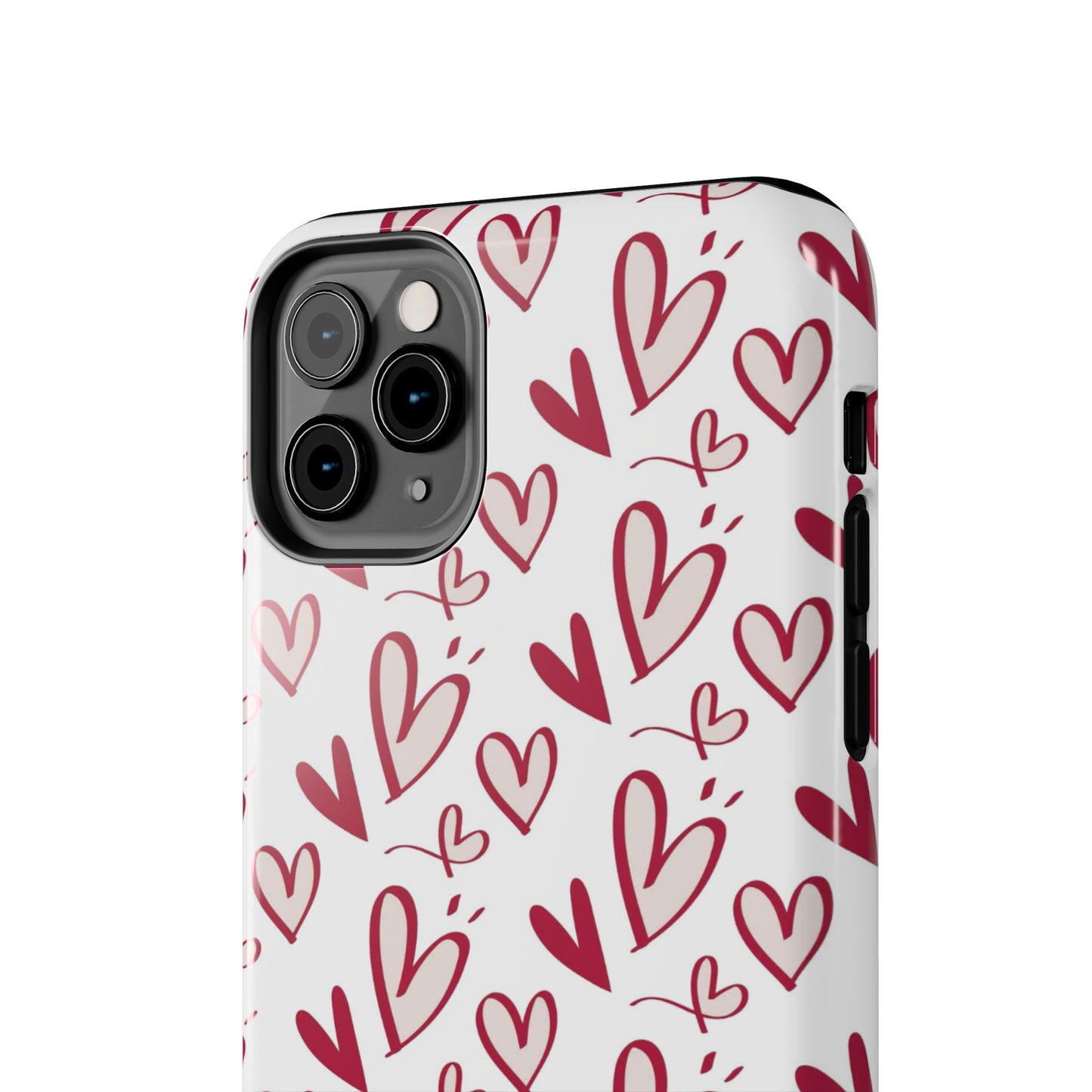 Love Scribbles iPhone Case