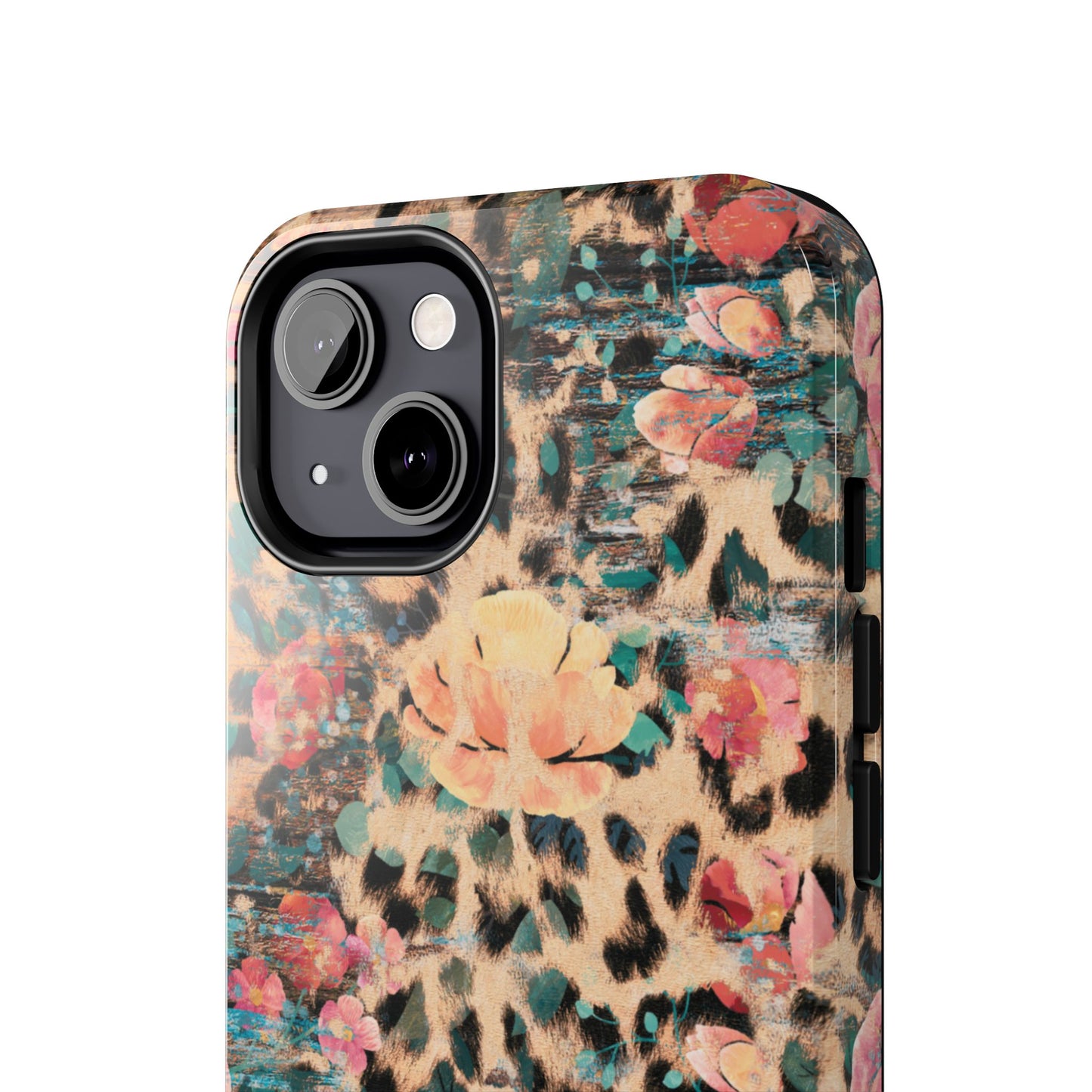 Rustic Floral Leopard - iPhone Series Case