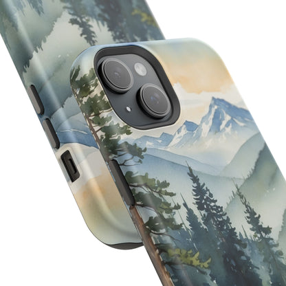 Tranquil Mountain Escape - MagSafe iPhone Case