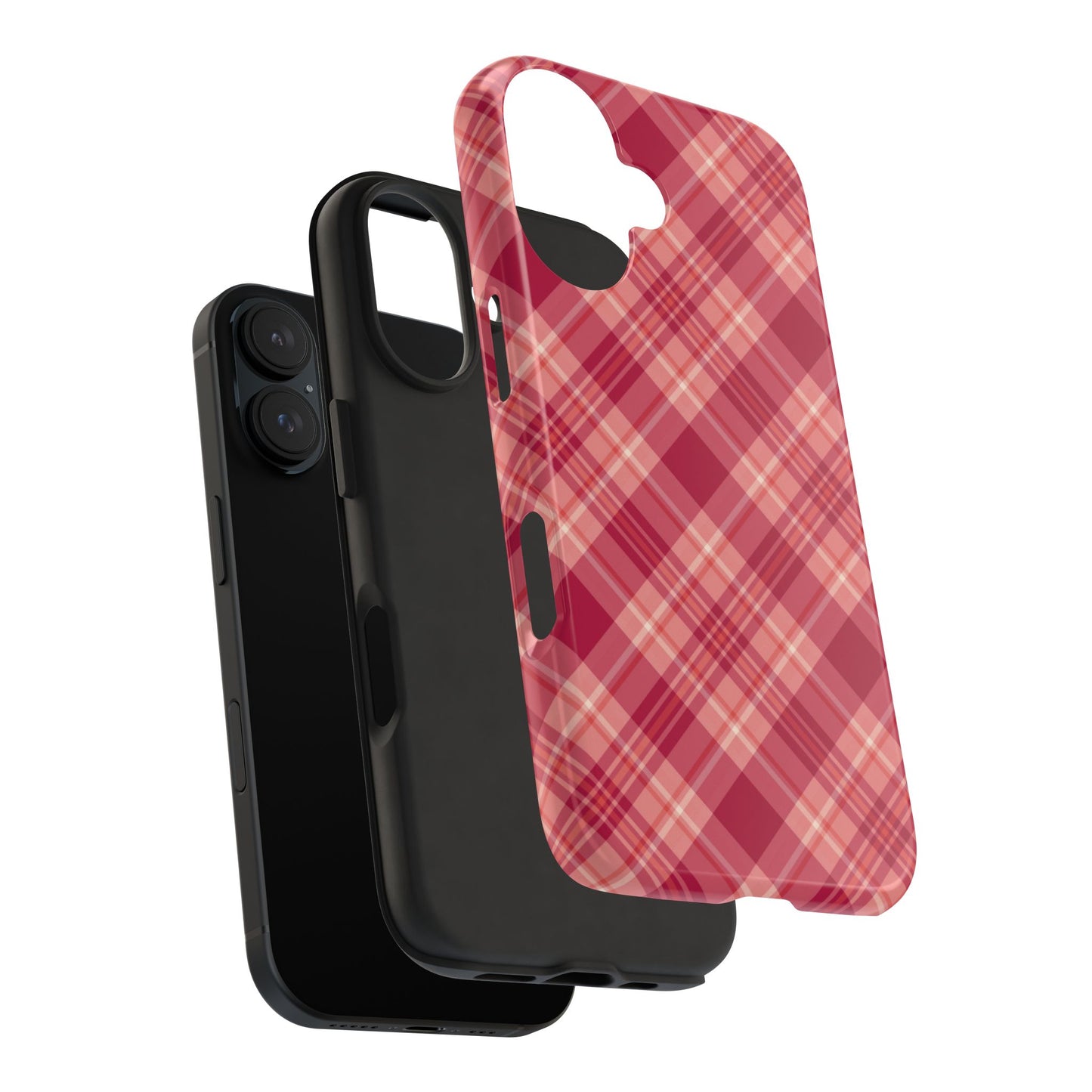 Rustic Red Plaid – iPhone Series Case