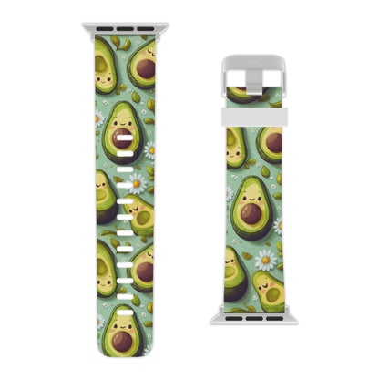 Cute Avocado Apple Watch Band