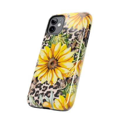 Leopard Sunflower Chic - iPhone Series Case