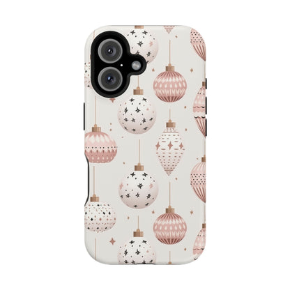 Blush Pink Holiday Ornaments - MagSafe iPhone Series Case