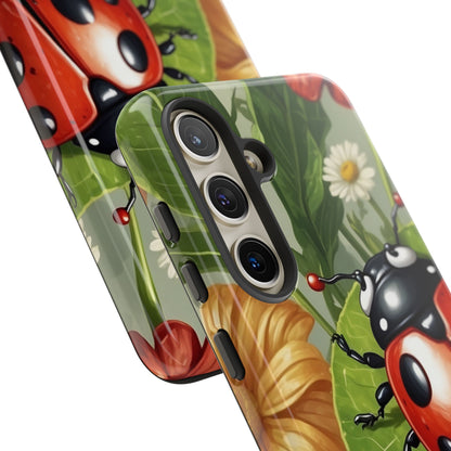 Ladybug Garden Samsung Galaxy Case – Nature-Inspired Design