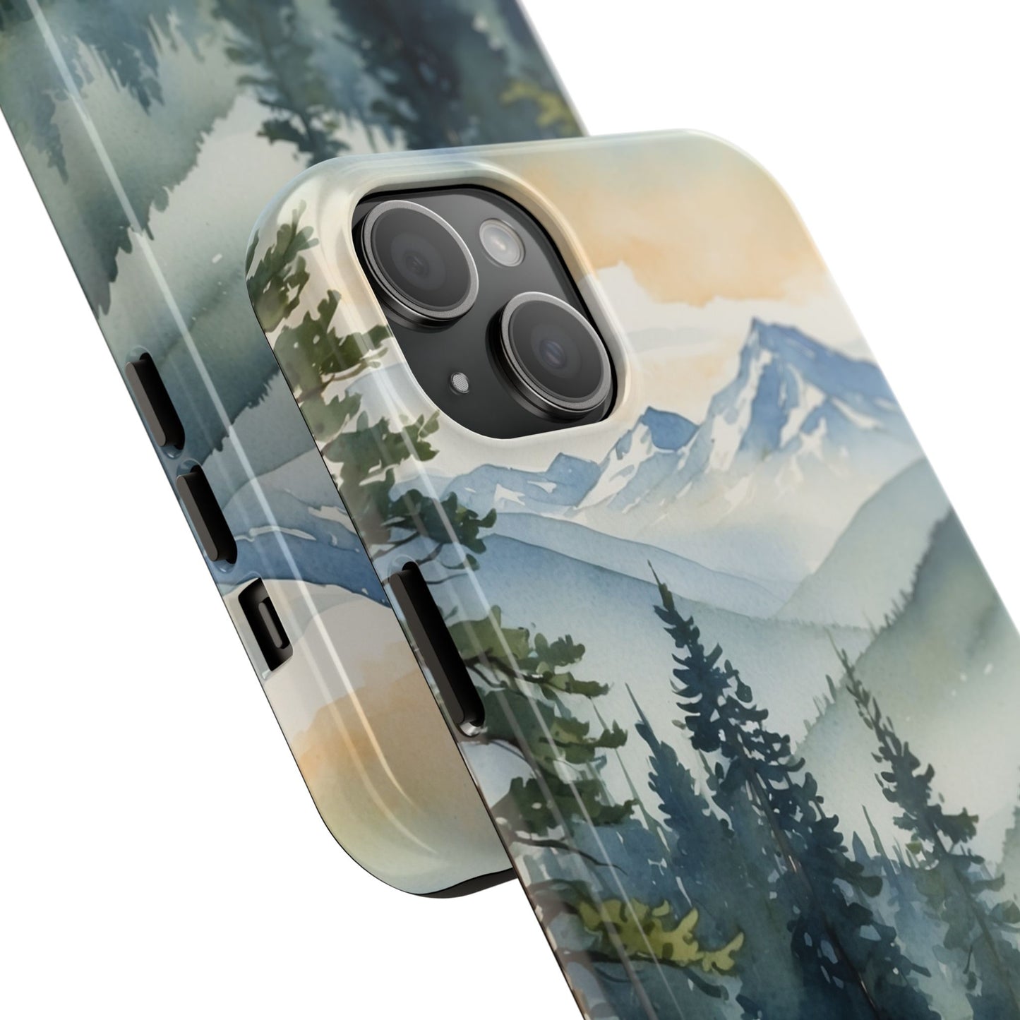 Tranquil Mountain Escape - iPhone Case