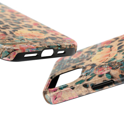 Rustic Floral Leopard - iPhone Series Case