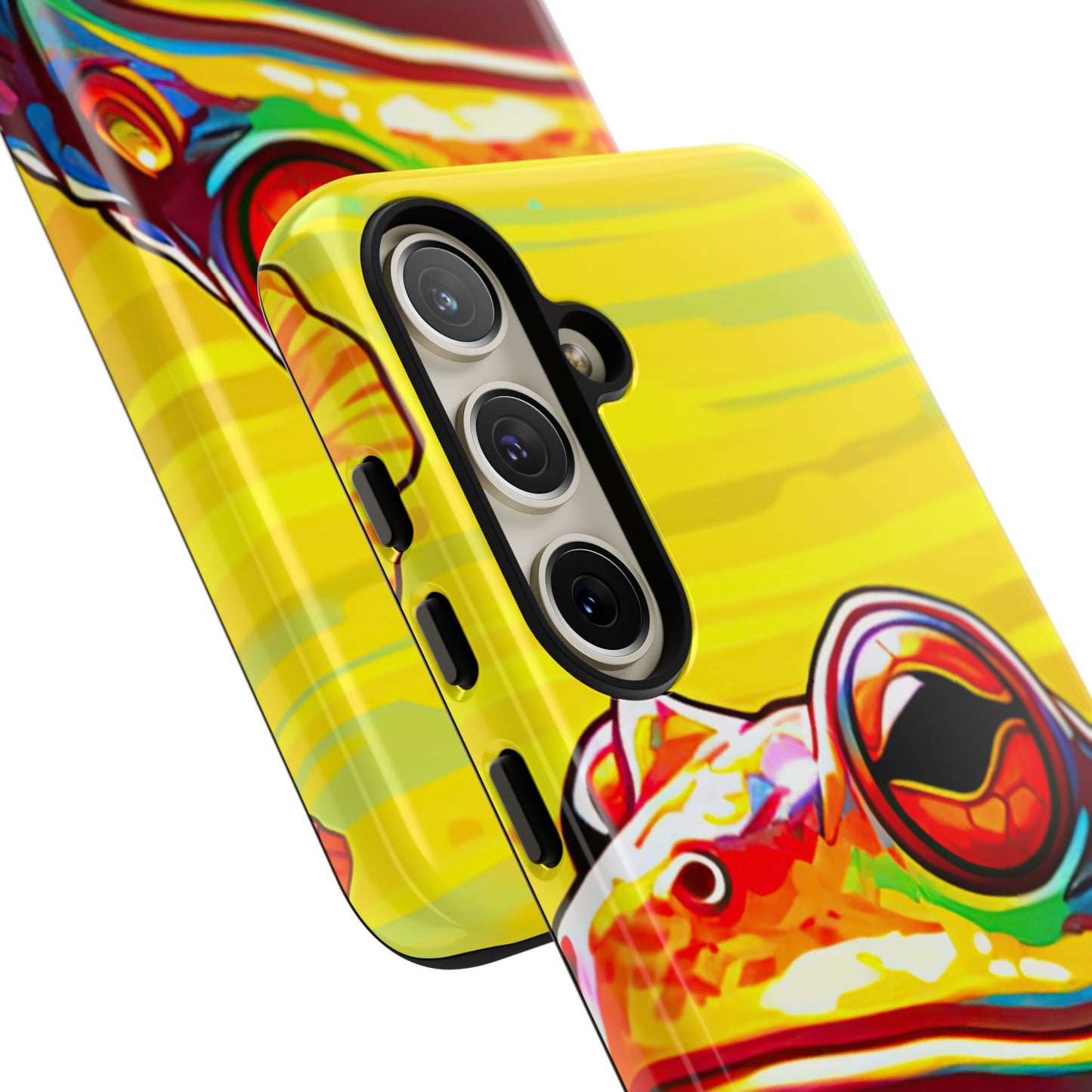 Vibrant Rainbow Frog Design – Samsung Galaxy Case