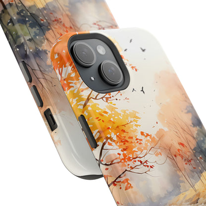 Autumn River Serenity – MagSafe iPhone Case