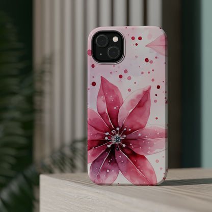 Sapphire Bloom – MagSafe iPhone Case