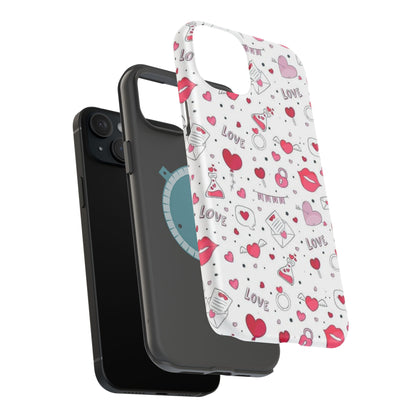 MagSafe Case: Romantic Love-Inspired Icons Case