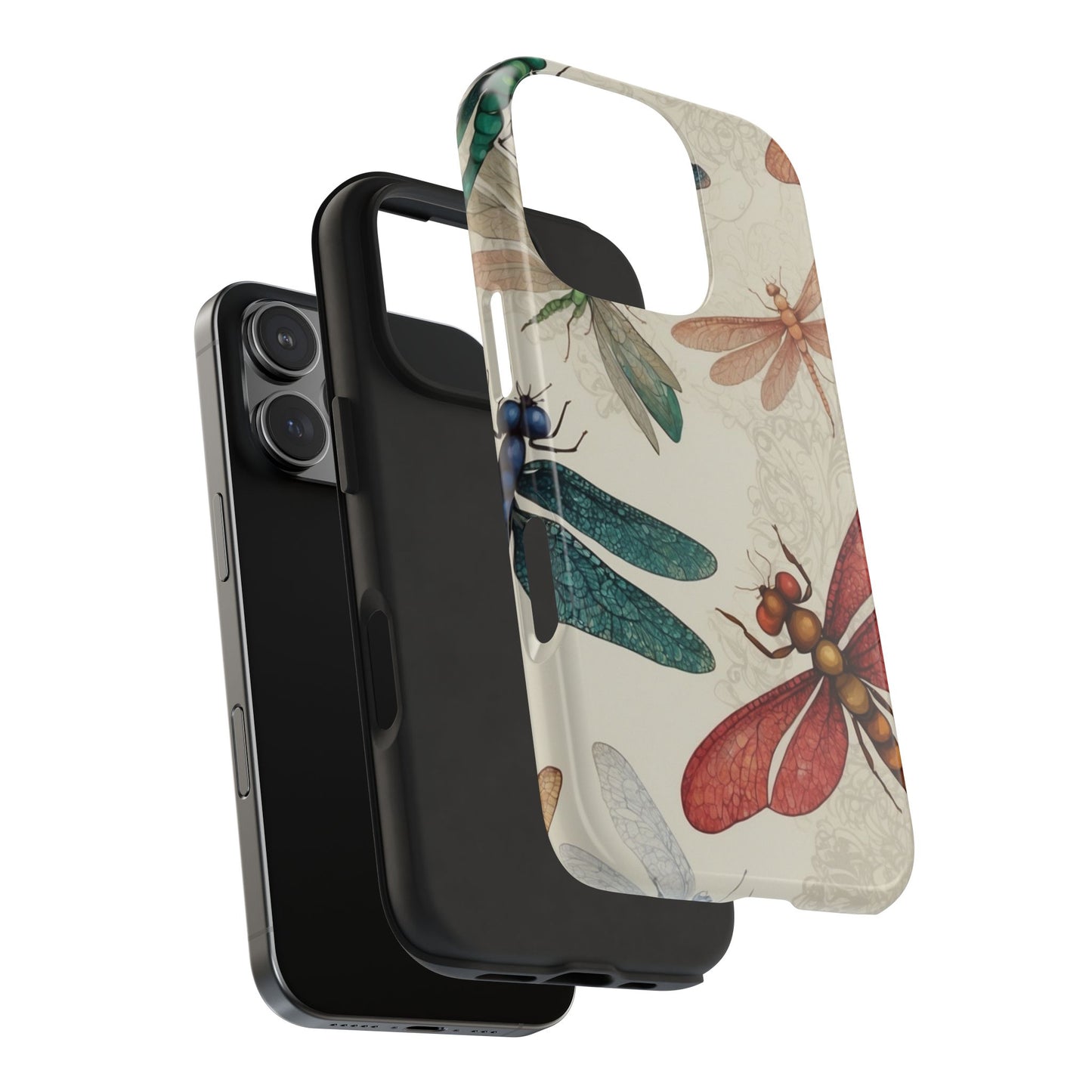 Vintage Dragonfly Garden – iPhone Series Case