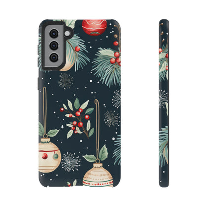 Elegant Christmas Ornaments and Pine - Samsung Galaxy Series Case