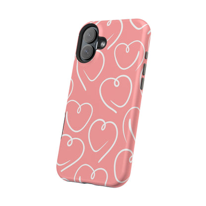 Happy Hearts MagSafe iPhone Case