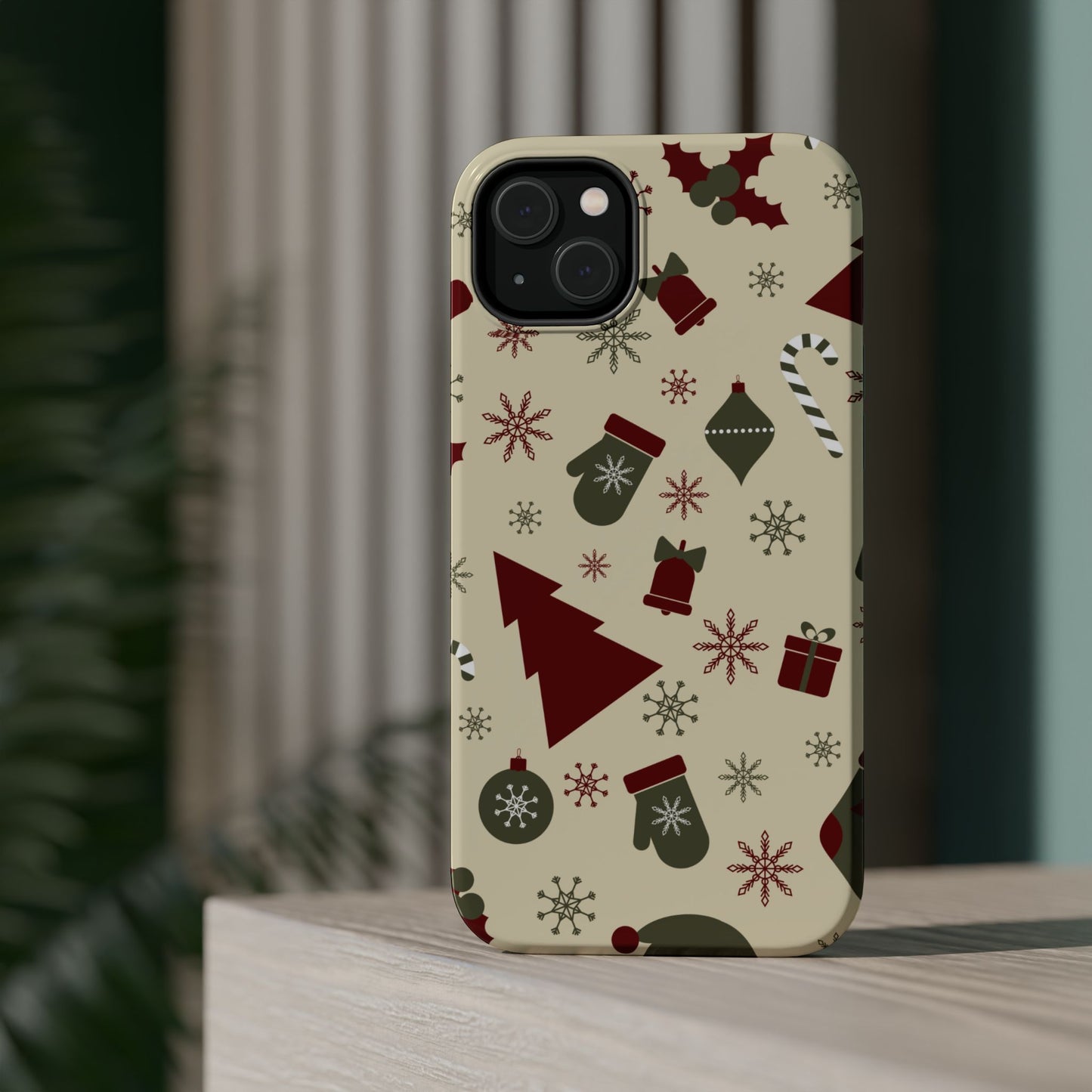 Vintage Holiday Cheer - MagSafe iPhone Series Case