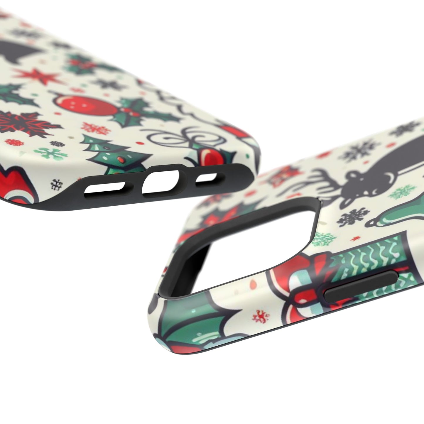 Cartoon Christmas Cheer – MagSafe iPhone Case