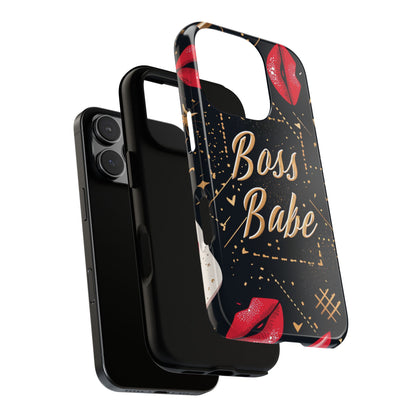 Boss Babe Baddie Phone Case for iPhone, Samsung Galaxy, and Google Pixel Series Phones. Luxury Chic Cases Empowering Your Inner Girl Boss! - BOGO Cases