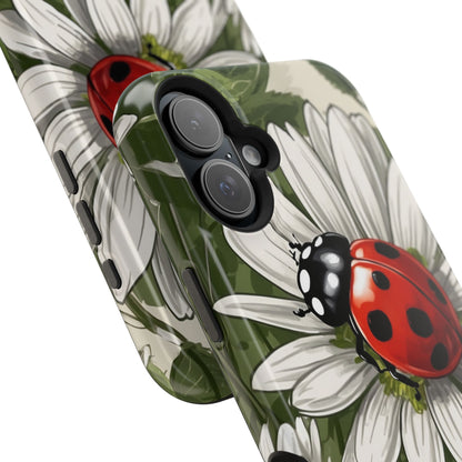 Ladybug & Daisy Garden Charm - MagSafe iPhone Case