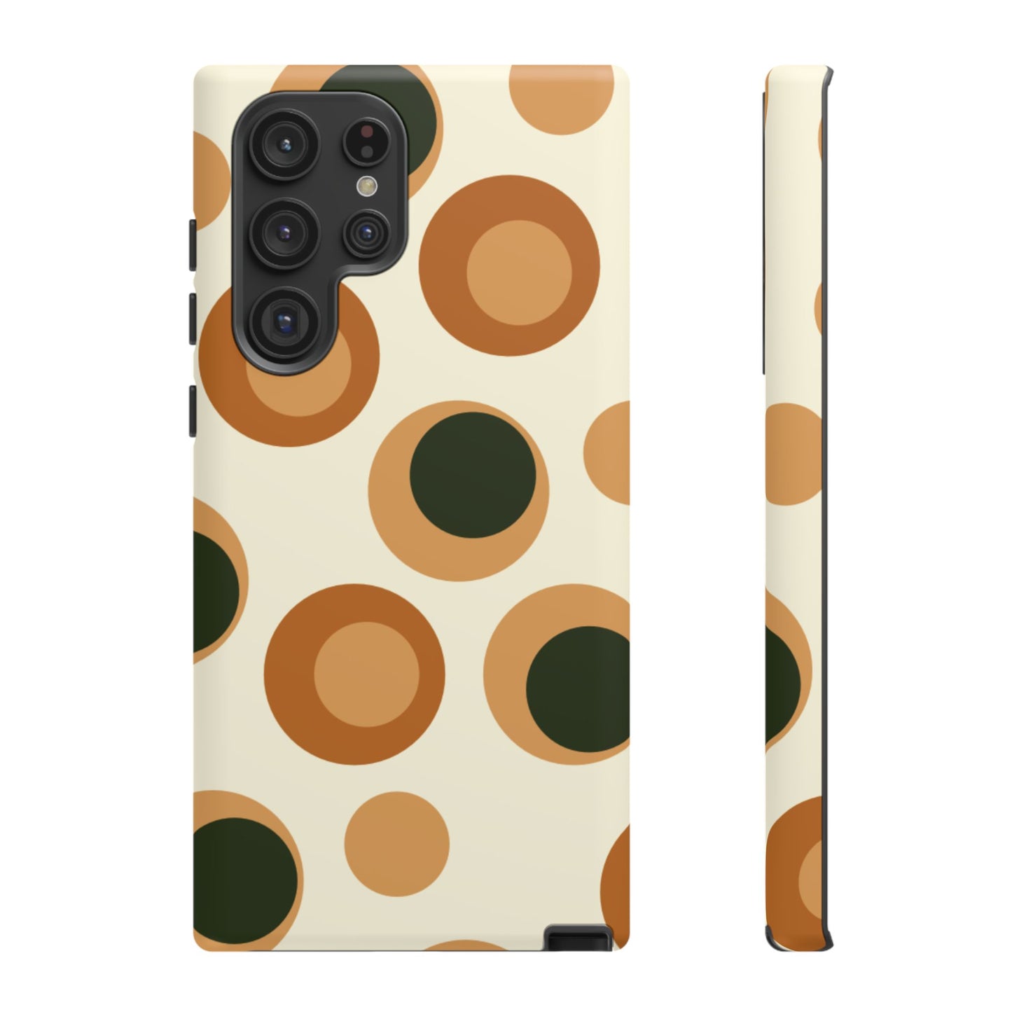 Retro Earthy Circles - Samsung Galaxy Case