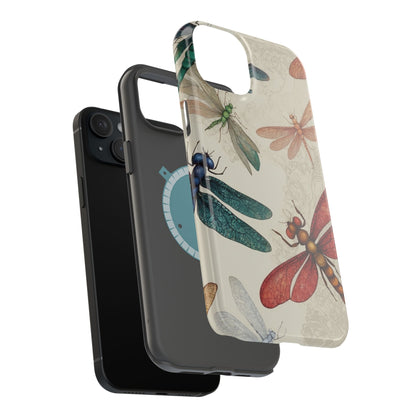 Vintage Dragonfly Garden – MagSafe iPhone Series Case