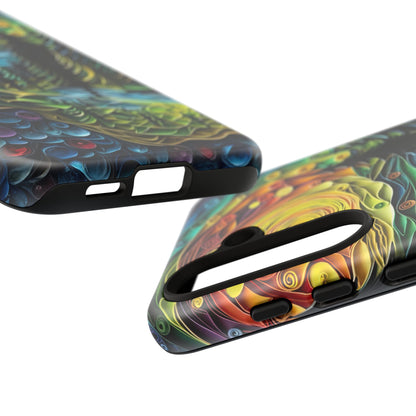 Radiant Forest Sunset Samsung Galaxy Case – Artistic Landscape Design