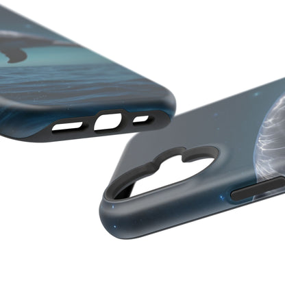 Midnight Ocean Dolphin - MagSafe-Compatible Case