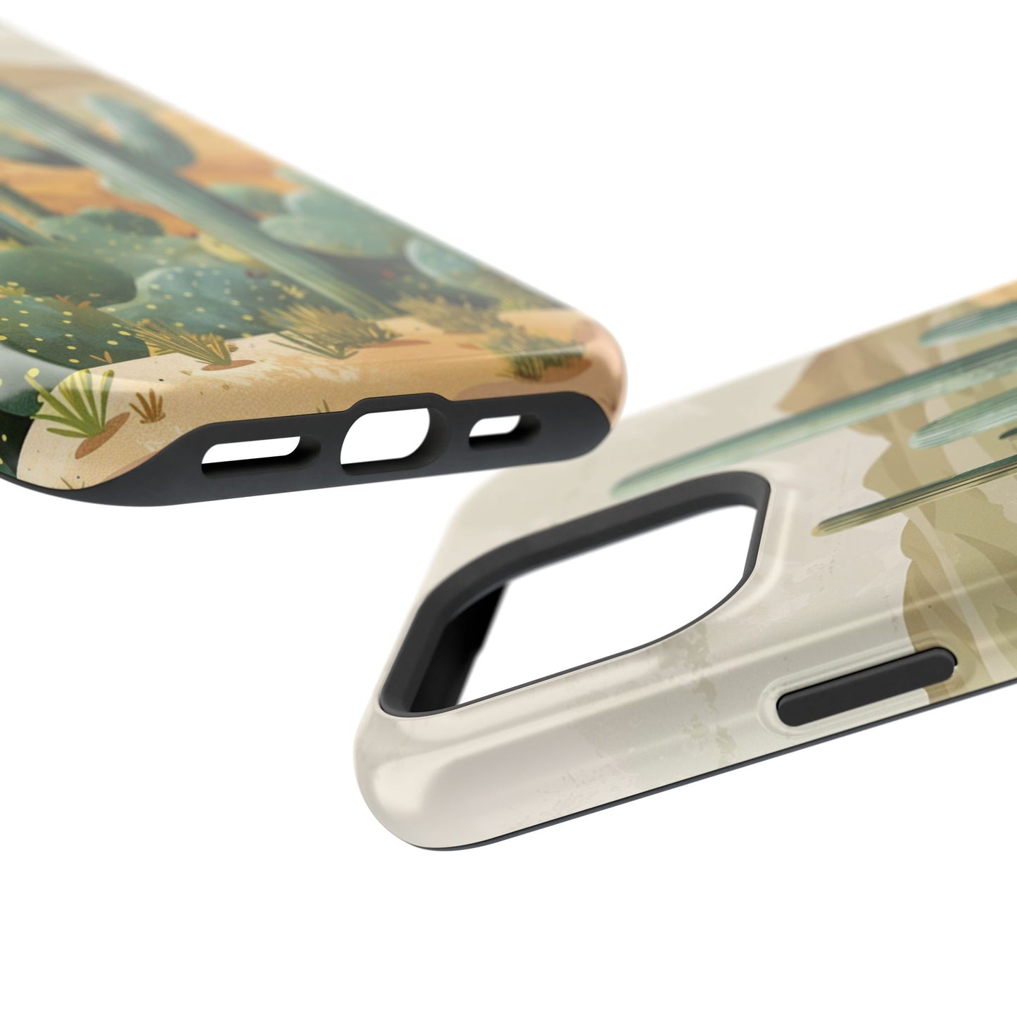 Desert Oasis Cactus iPhone Case