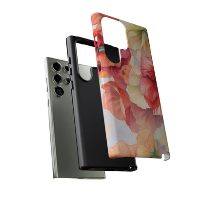 Gumamela Blush Pink Watercolor Floral – Samsung Galaxy Case