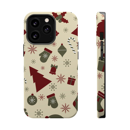 Vintage Holiday Cheer - MagSafe iPhone Series Case