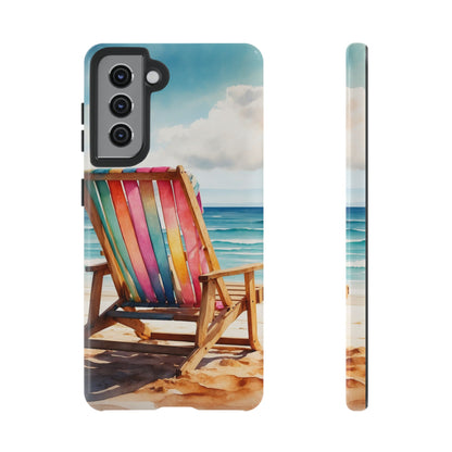 Vibrant Beach Escape Samsung Galaxy Case – Colorful Summer Design