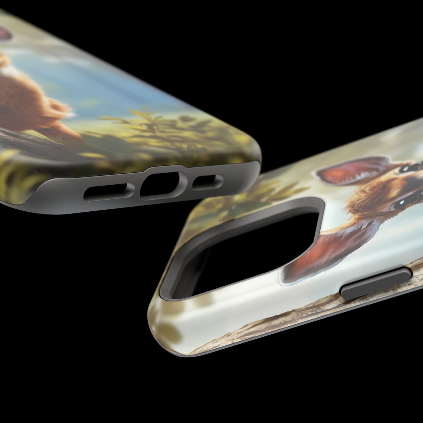 Whimsical Fawn in a Sunlit Forest MagSafe iPhone Case