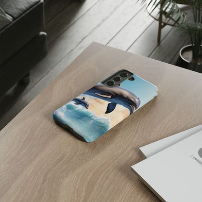 Ocean Dolphin Serenity - Samsung Galaxy Case