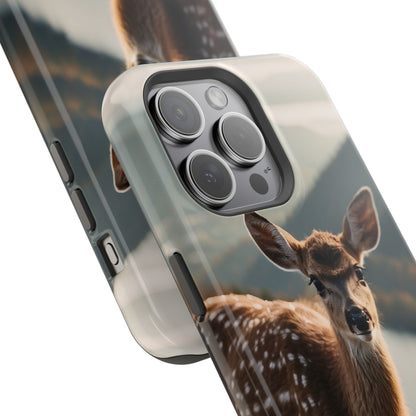 Whimsical Fawn in a Sunlit Forest MagSafe iPhone Case