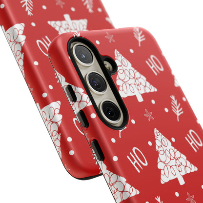 Samsung Galaxy Case: Ho Ho Ho – Christmas Tree Wonderland