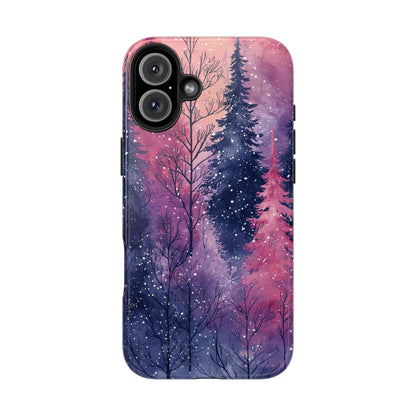 Sunset Snow Forest - iPhone Series Case