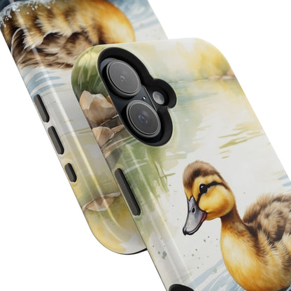 Graceful Duck Reflection – MagSafe iPhone Case