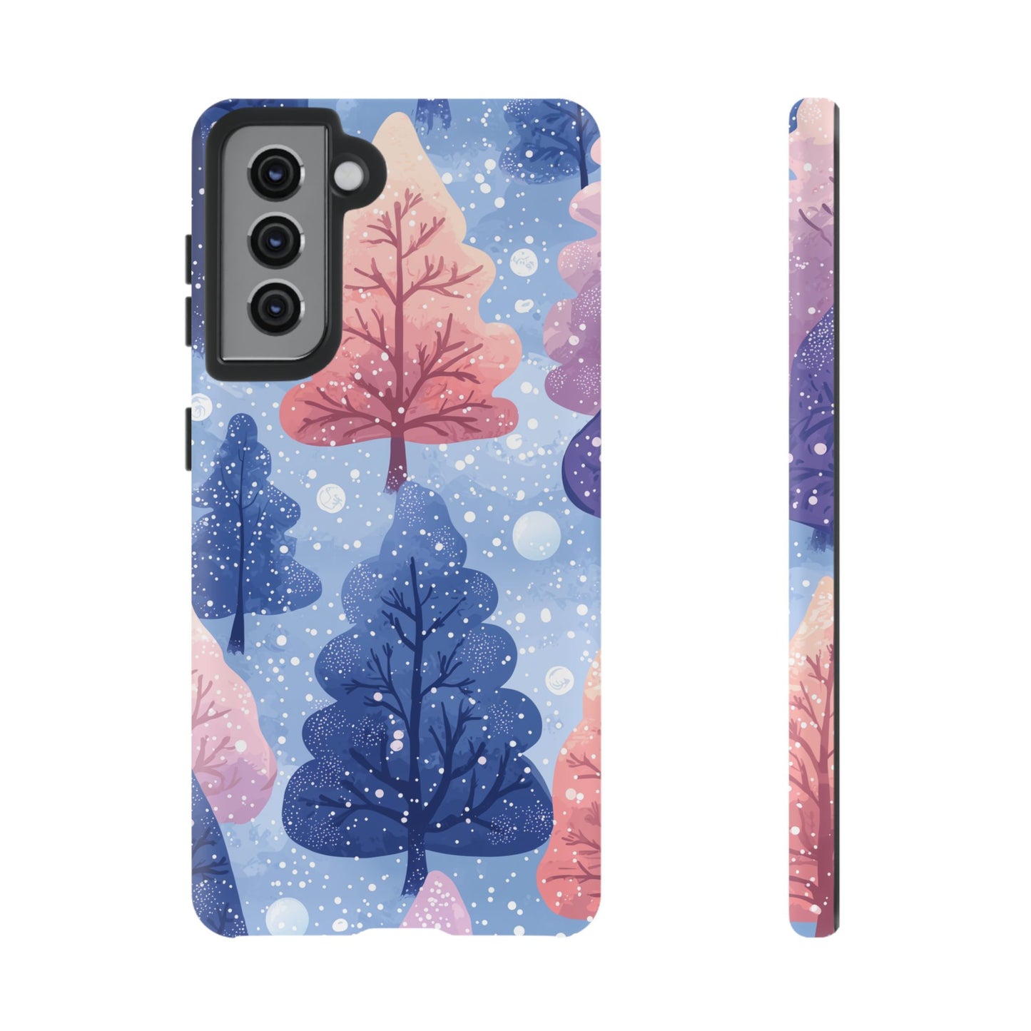 Pink & Purple Winter Wonderland - Samsung Galaxy Series Case