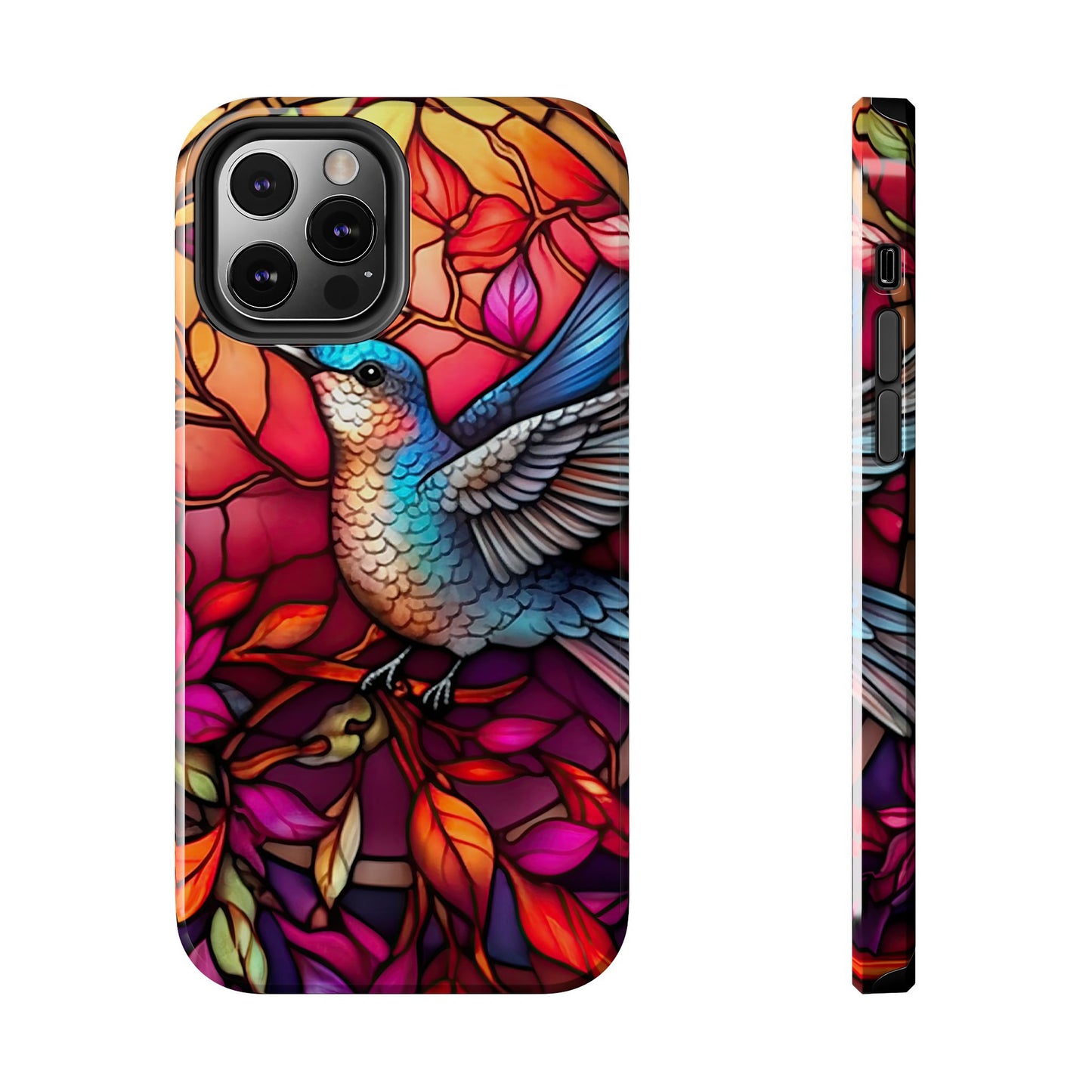 Radiant Multicolor Bird Artwork - iPhone Series Case