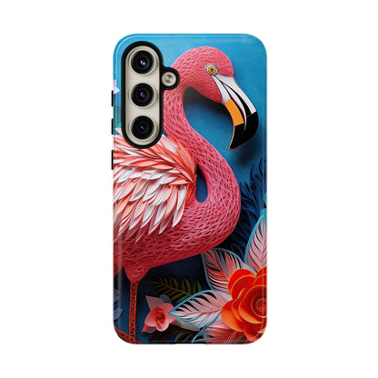 Flamingo Dreams – Bold Tropical Samsung Case