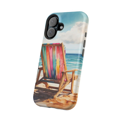 Vibrant Beach Escape MagSafe iPhone Case – Summer Vibes Design