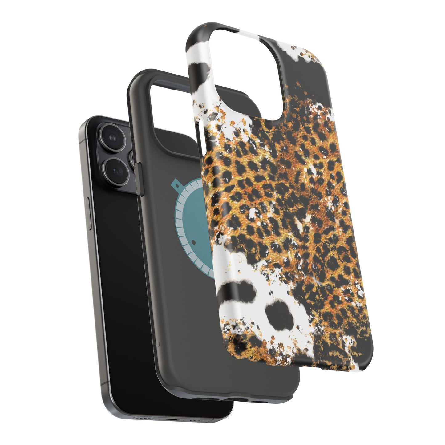 Bold Leopard Ink Splash - MagSafe iPhone Series Case