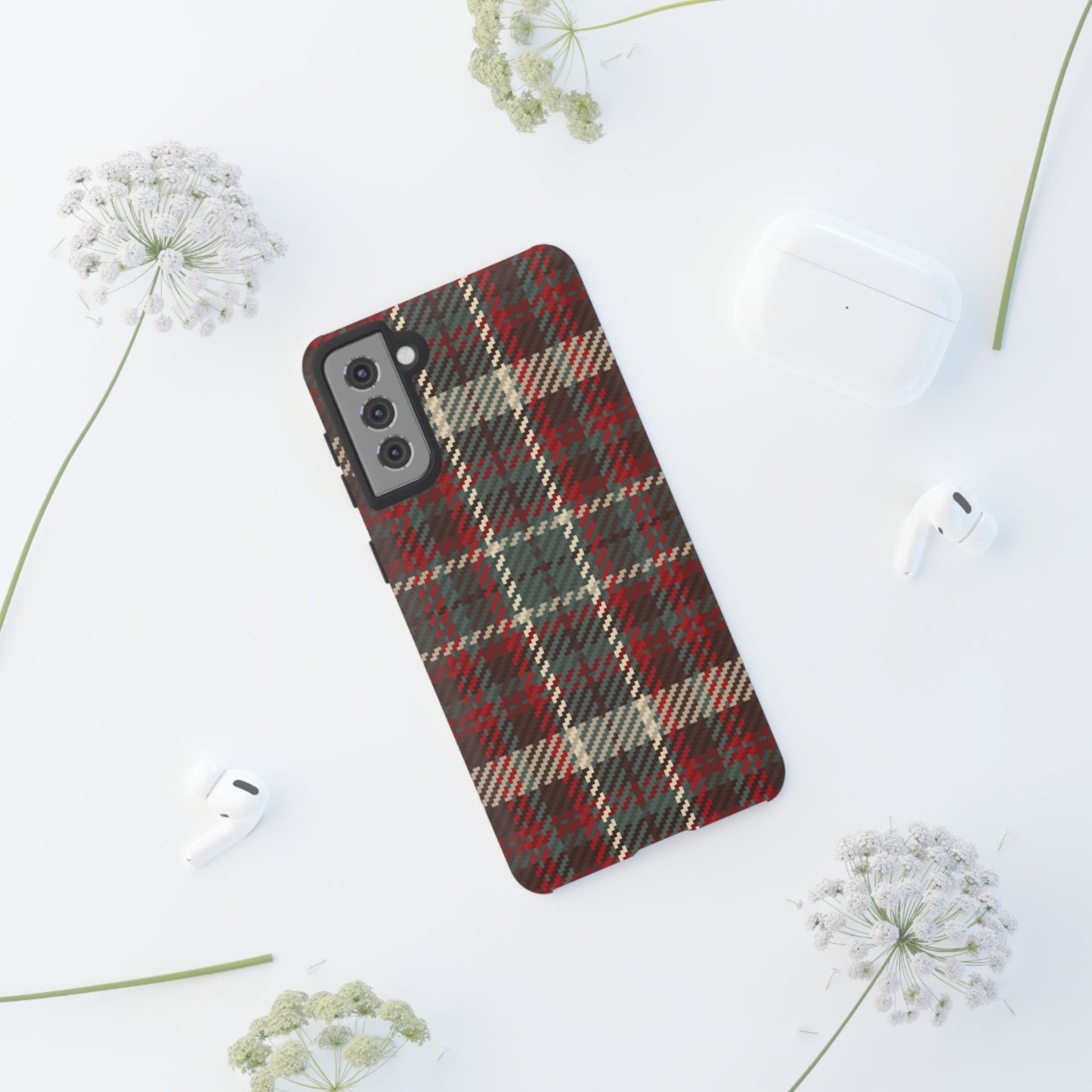 Cozy Rustic Plaid - Samsung Galaxy Series Case