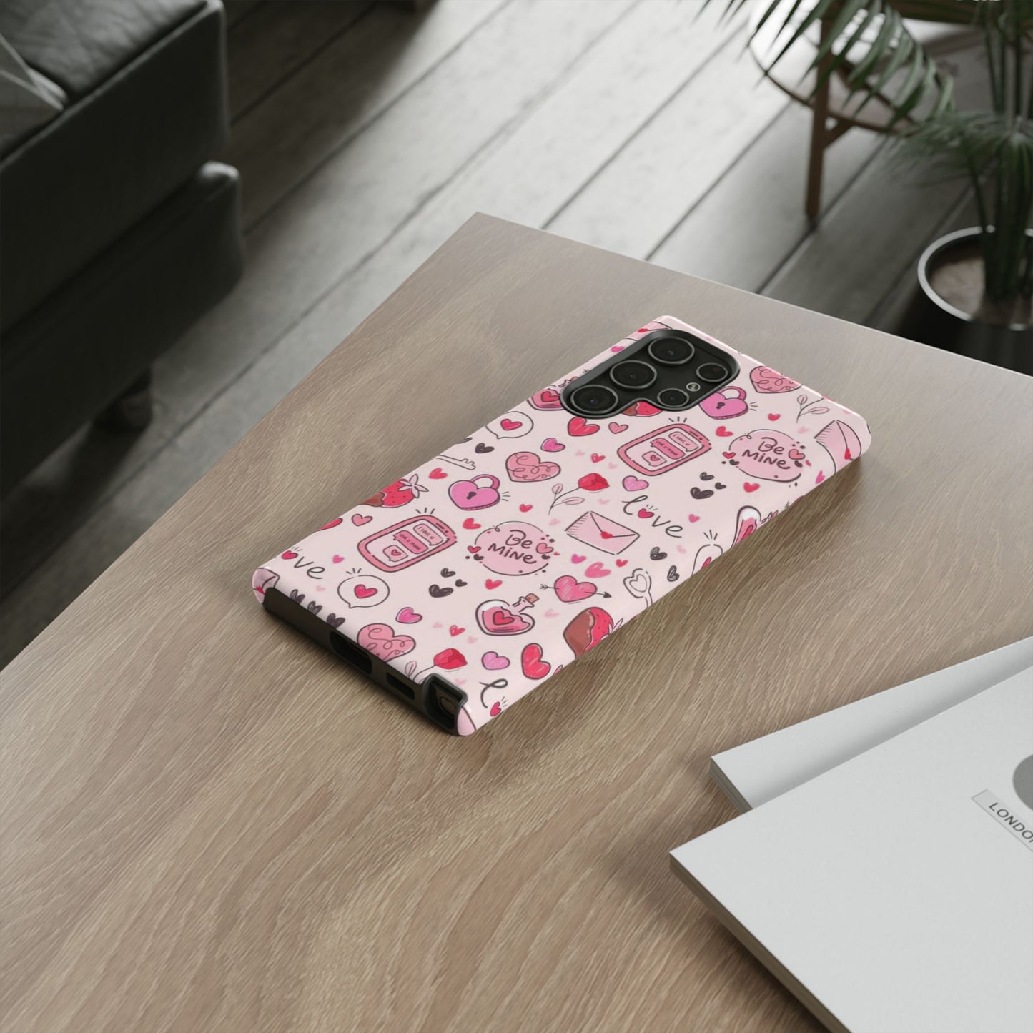 Samsung Galaxy Case: Playful Valentine's Day Icons Case